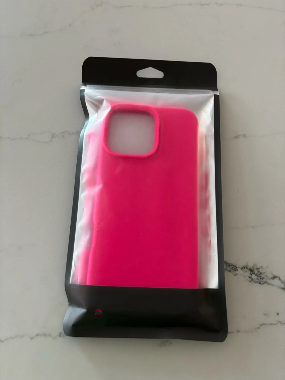 Silicone Phone Case Duo - Pink & Black